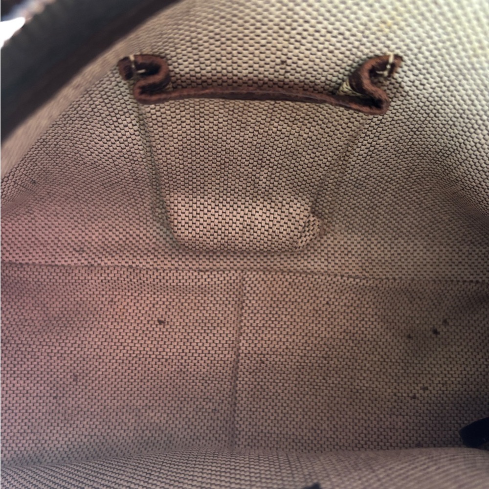Dooney & Bourke Tan and Brown Monogram Shoulder Bag - Picture 11 of 16